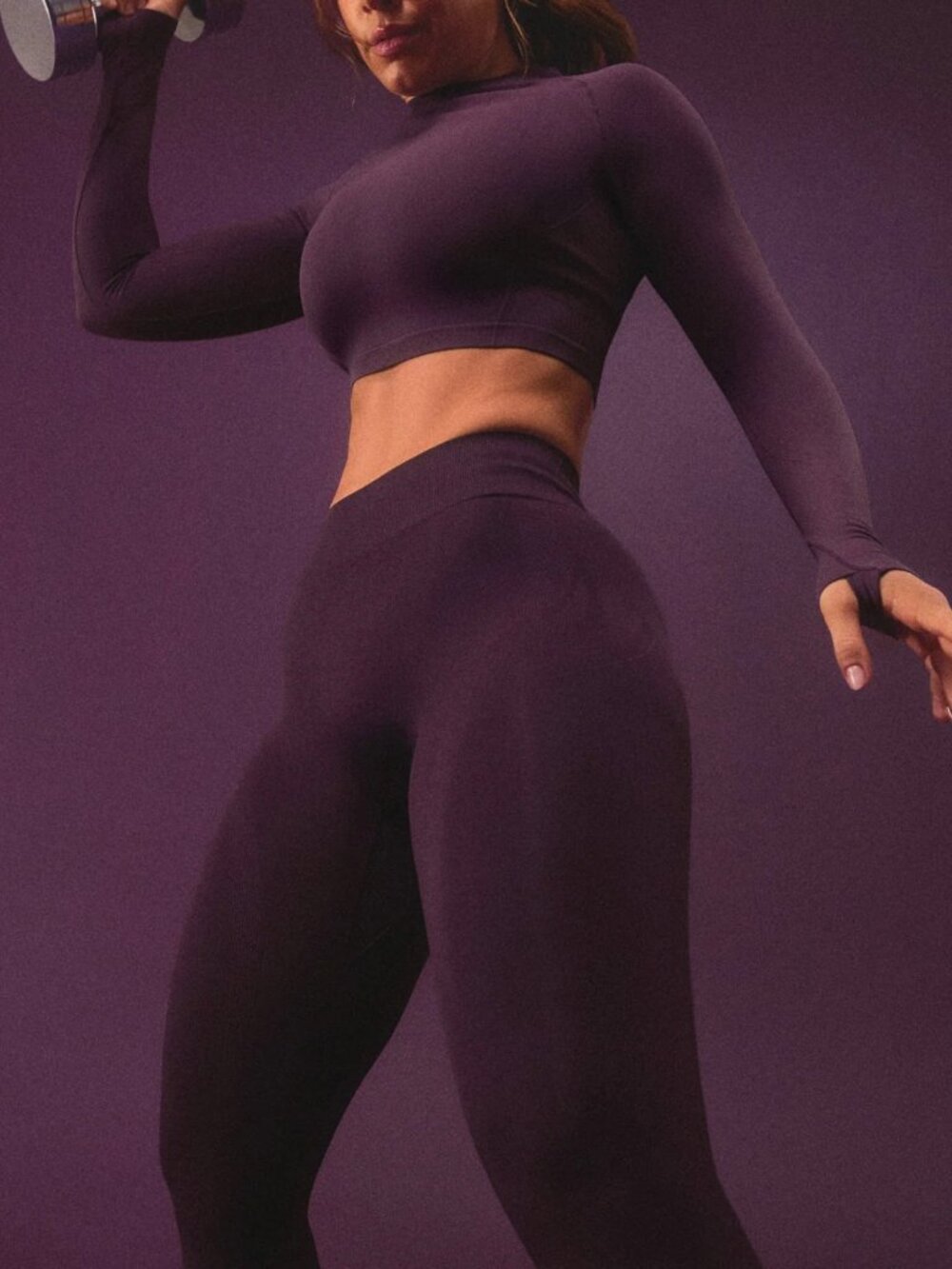 NWOT EnhanceLift™ Seamless Leggings with Gray Logo